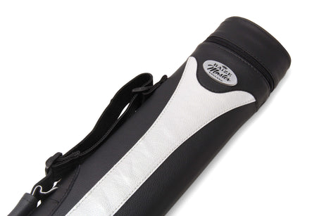 Baize Master STRIPE Oval QUAD Snooker Pool Cue Case - Holds Two 2 Piece Cues