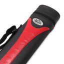 Baize Master STRIPE Oval QUAD Snooker Pool Cue Case - Holds Two 2 Piece Cues