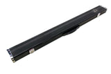 Baize Master 3/4 Black 3 Slot LOCKABLE Metal Ends Snooker Pool Cue Case - Holds 2 Cues
