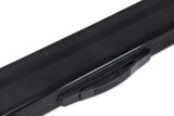 Baize Master 3/4 Black 3 Slot LOCKABLE Metal Ends Snooker Pool Cue Case - Holds 2 Cues