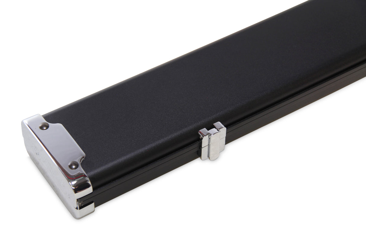Baize Master 3/4 Black Luxury Snooker Pool Cue Case - Holds Two 3/4 Joint Cues
