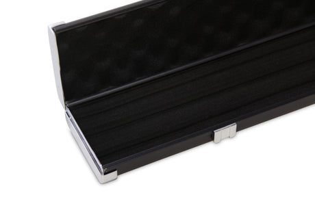 Baize Master 3/4 Black Luxury Snooker Pool Cue Case - Holds Two 3/4 Joint Cues