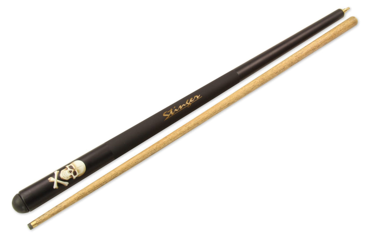 Buffalo PRO SKULL Stinger British Pool Cue 52" 2pc Centre Joint - 8.5MM Tip
