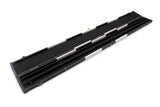 Deluxe 3/4 WIDE CHEQUERED Snooker Pool Cue Case with Plastic Ends - Holds 2 Cues