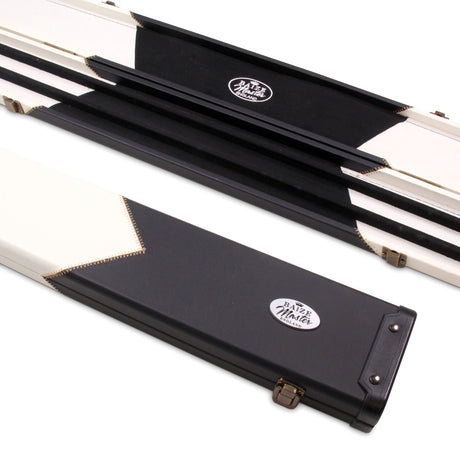Baize Master 1 Piece ARROW Snooker Pool Cue Case with Plastic Ends - Holds 3 Cues