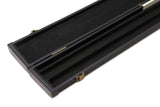 Deluxe 1 Piece WIDE CHEQUERED Snooker Pool Cue Case with Plastic Ends - Holds 3 Cues