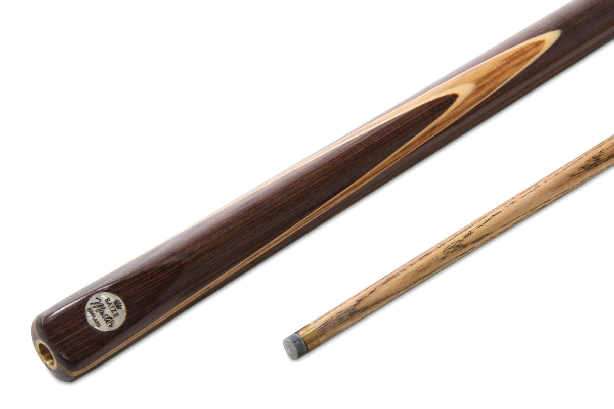 Baize Master BALMORAL 57 Inch 2 Piece Centre Joint Ash Snooker Pool Cue with 9.5mm Tip