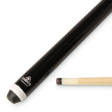 Kudos BLACK BUTT 36 Inch Economy Kids Junior Snooker Pool Cue with Cue and Case Mini Soft Case + 4 x 11mm tips