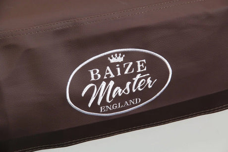 Baize Master Stylish 7ft LUXURY Heavy Duty Leatherette 7ft UK Pool Table Cover - BROWN Baize Master