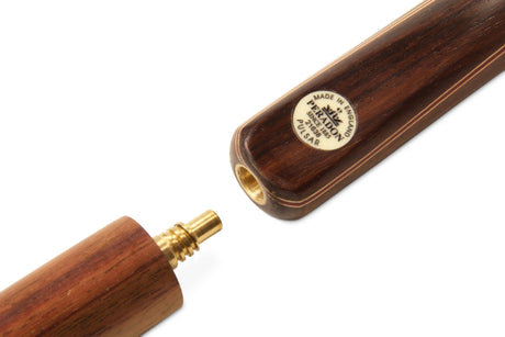 Peradon PULSAR 3/4 Ash Rosewood 8 Ball Pool Cue 57 Inch - 8.5mm Tip & Mini Ext Peradon