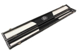 Baize Master Deluxe PATCH 2 Piece Snooker Pool Cue Case with Plastic Ends