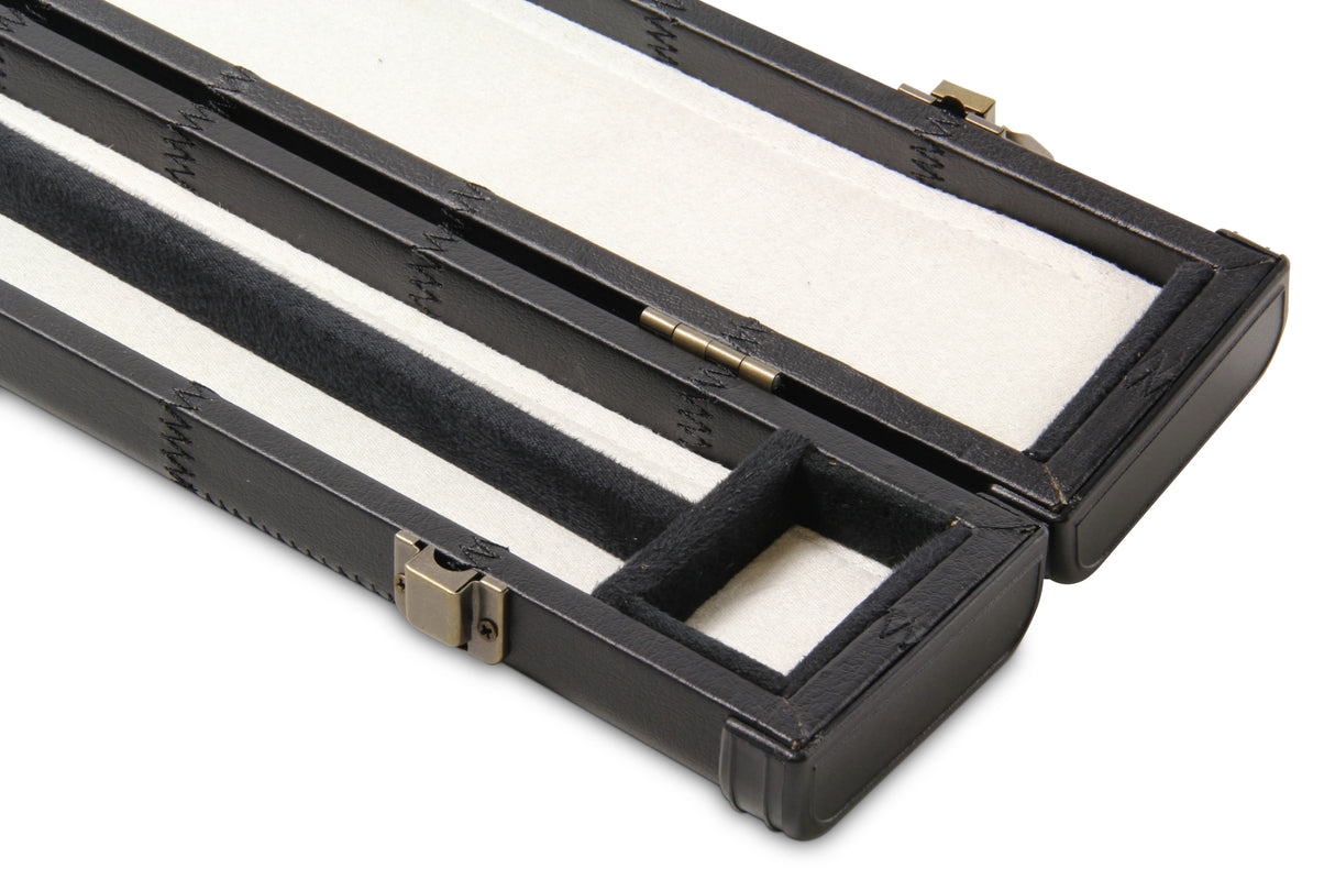 Baize Master Deluxe PATCH 2 Piece Snooker Pool Cue Case with Plastic Ends