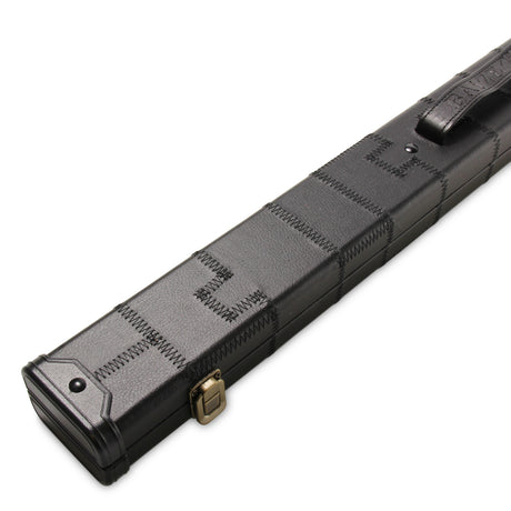 Baize Master Deluxe PATCH 2 Piece Snooker Pool Cue Case with Plastic Ends