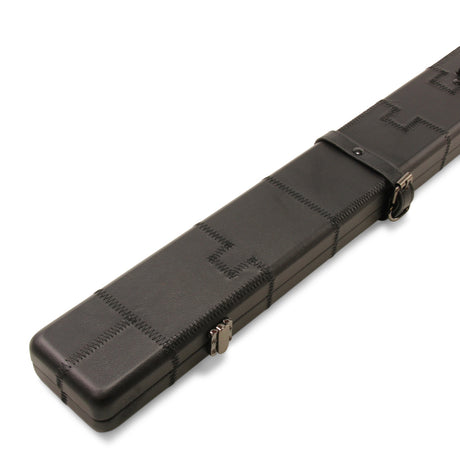 Baize Master 3/4 Luxury PATCH Snooker Pool Cue Case with Round Corners and Straps