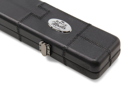 Baize Master 3/4 Luxury PATCH Snooker Pool Cue Case with Round Corners and Straps