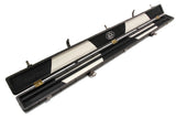 Baize Master 3/4 Luxury PATCH Snooker Pool Cue Case with Round Corners and Straps