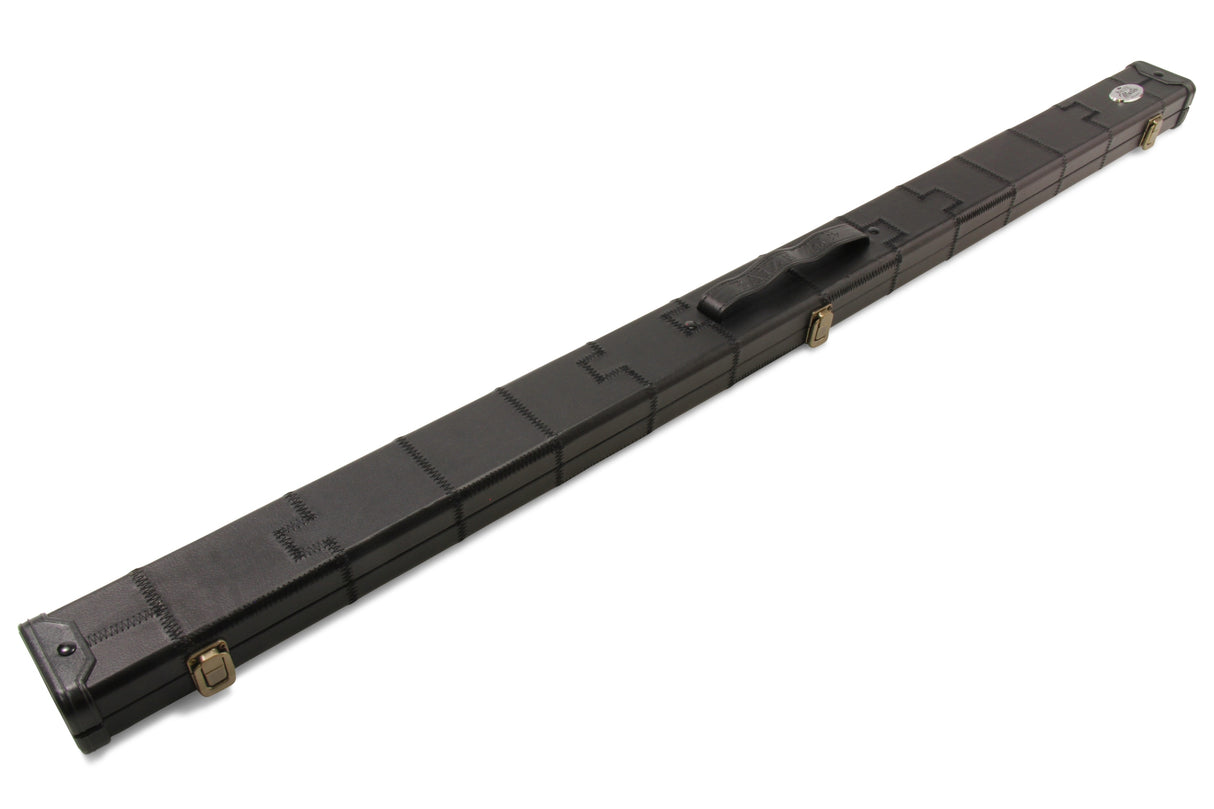 Baize Master 3/4 Deluxe PATCH Snooker Pool Cue Case with Plastic Ends