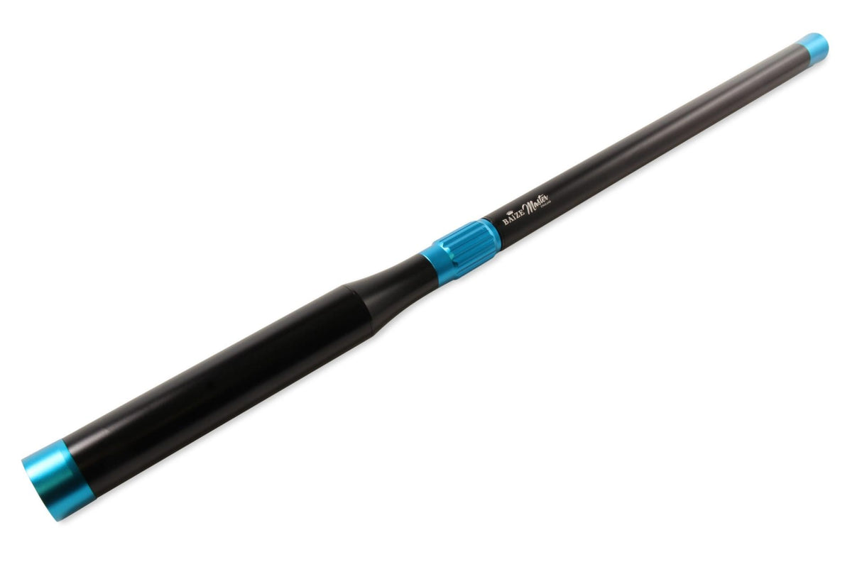 Baize Master BLUE TRIM Metal Push On Telescopic Snooker Cue Extension Adjustable Billiards Pool Extension Stick