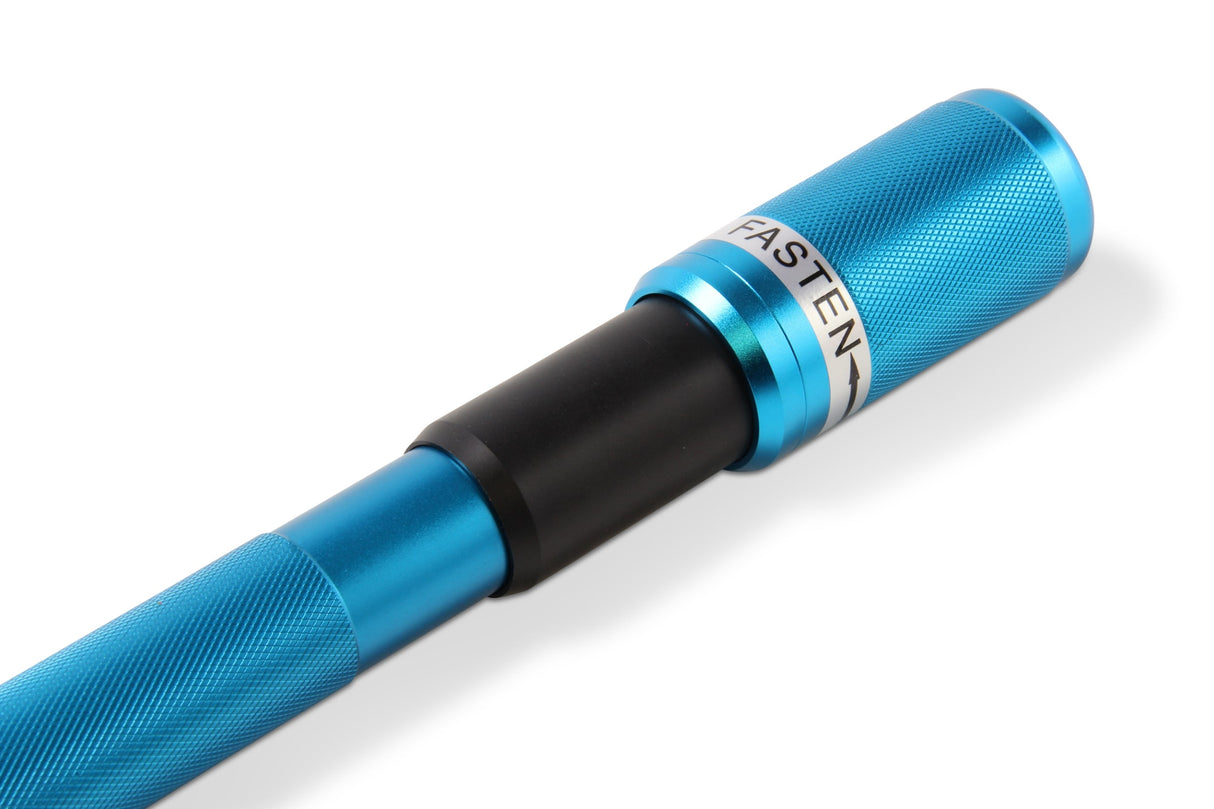 Baize Master BLUE MINI Flash Light Metal Push On Extension for American Pool Cues Baize Master