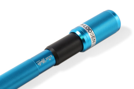 Baize Master BLUE MINI Flash Light Metal Push On Extension for American Pool Cues Baize Master