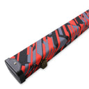 POSTMODERN 1 Piece Hard Snooker Pool Cue Case with Tough Plastic Ends - Holds 2 Cues Cue & Case