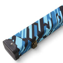 POSTMODERN 1 Piece Hard Snooker Pool Cue Case with Tough Plastic Ends - Holds 2 Cues Cue & Case