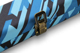 POSTMODERN 1 Piece Hard Snooker Pool Cue Case with Tough Plastic Ends - Holds 2 Cues Cue & Case