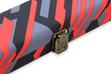 POSTMODERN 1 Piece Hard Snooker Pool Cue Case with Tough Plastic Ends - Holds 2 Cues Cue & Case