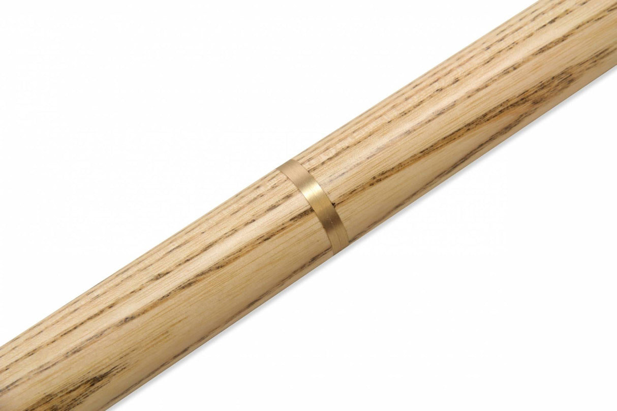 Baize Master ELITE Red Veneer Double Jointed 3pc Snooker Pool Cue with Extension Joint - 9.5mm Tip