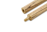 Kudos DIAMOND 57 Inch 2 Piece Matching Ash Grain Snooker Pool Cue - 9.5mm Tip