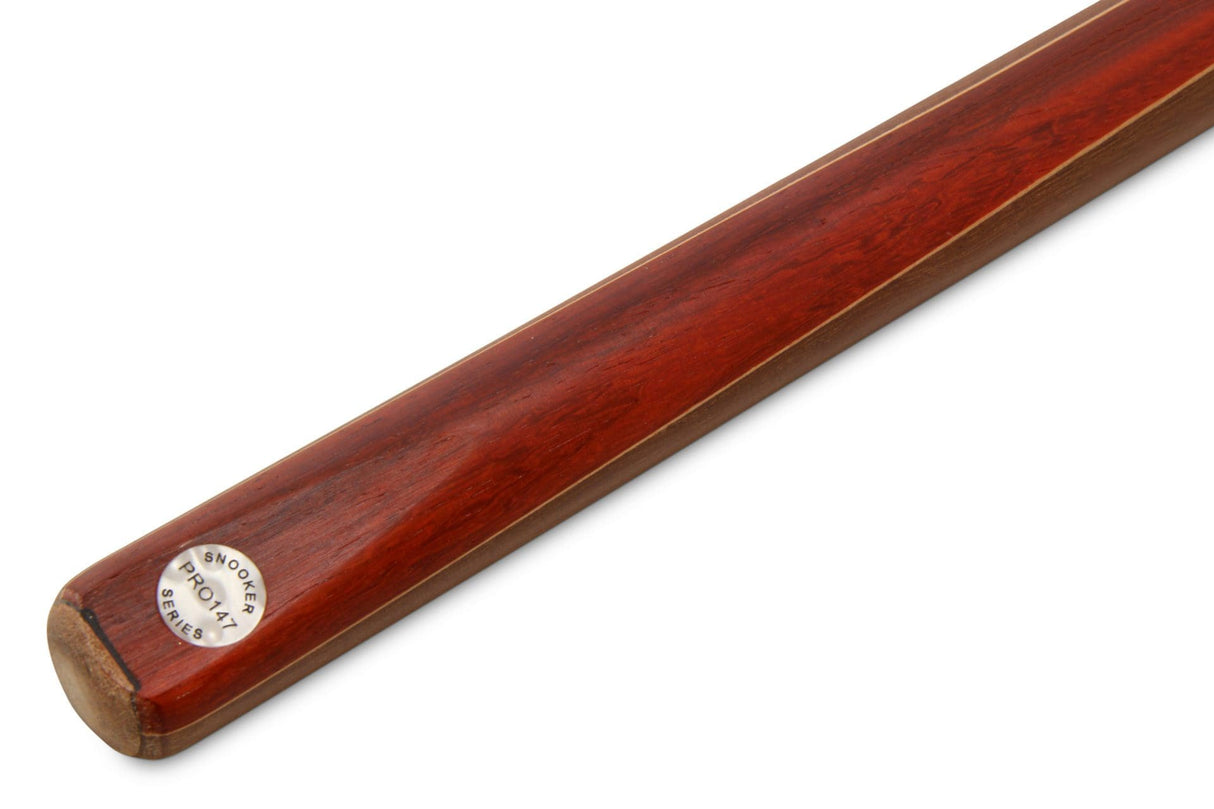 PRO147 JUNIOR CHAMPION 36 Inch Traditional 2pc Kids Junior Pool Snooker Cue Matching Ash Grain 10mm tip with Mini BLACK HARD Case -SE13