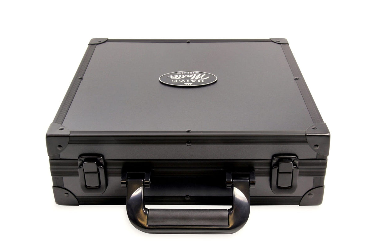 Baize Master AMERICAN POOL Black Aluminium 16 Ball Carry Flight Case - 2 1/4 Inch Balls
