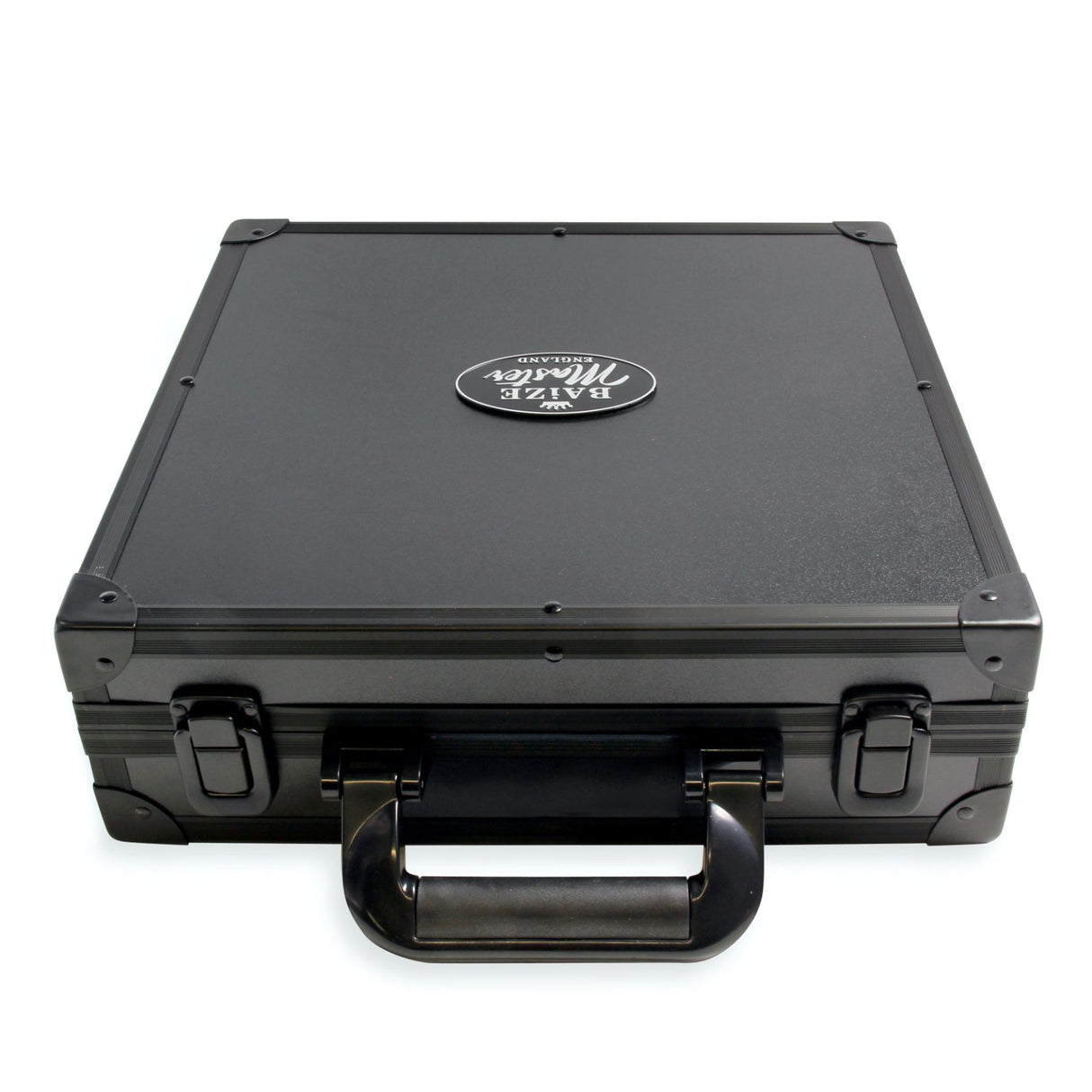 Baize Master AMERICAN POOL Black Aluminium 16 Ball Carry Flight Case - 2 1/4 Inch Balls