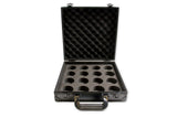 Baize Master AMERICAN POOL Black Aluminium 16 Ball Carry Flight Case - 2 1/4 Inch Balls