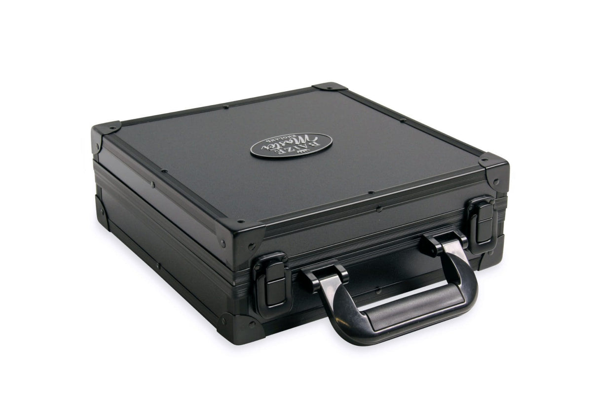 Baize Master POOL Black Aluminium 16 Ball Flight Carry Case - 2 Inch Balls