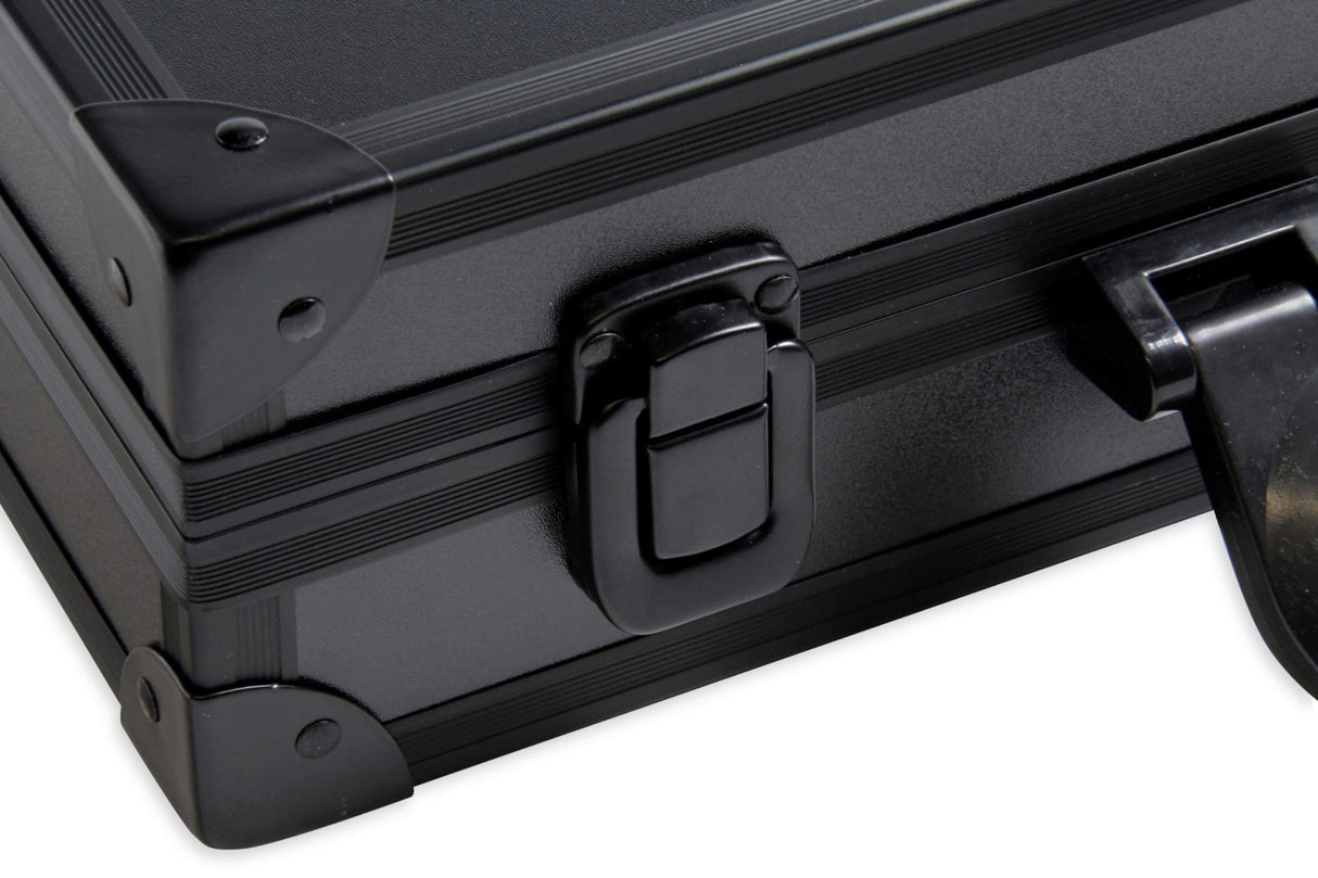 Baize Master POOL Black Aluminium 16 Ball Flight Carry Case - 2 Inch Balls