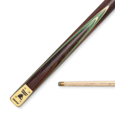 Powerglide ENDEAVOUR 3/4 Jointed 57 Inch Pool Snooker Cue 9.5mm Tip
