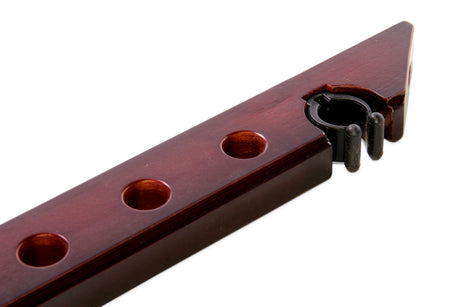 Wall Mounted 4 Cue Rack for Snooker and Pool Storage | Cue + Case