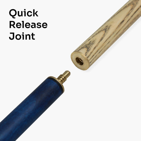 Jonny 8 Ball HAWK 3 Section Rapid Shorten English Pool Cue – 8mm Tip - 55 & 57" Length Jonny 8 Ball