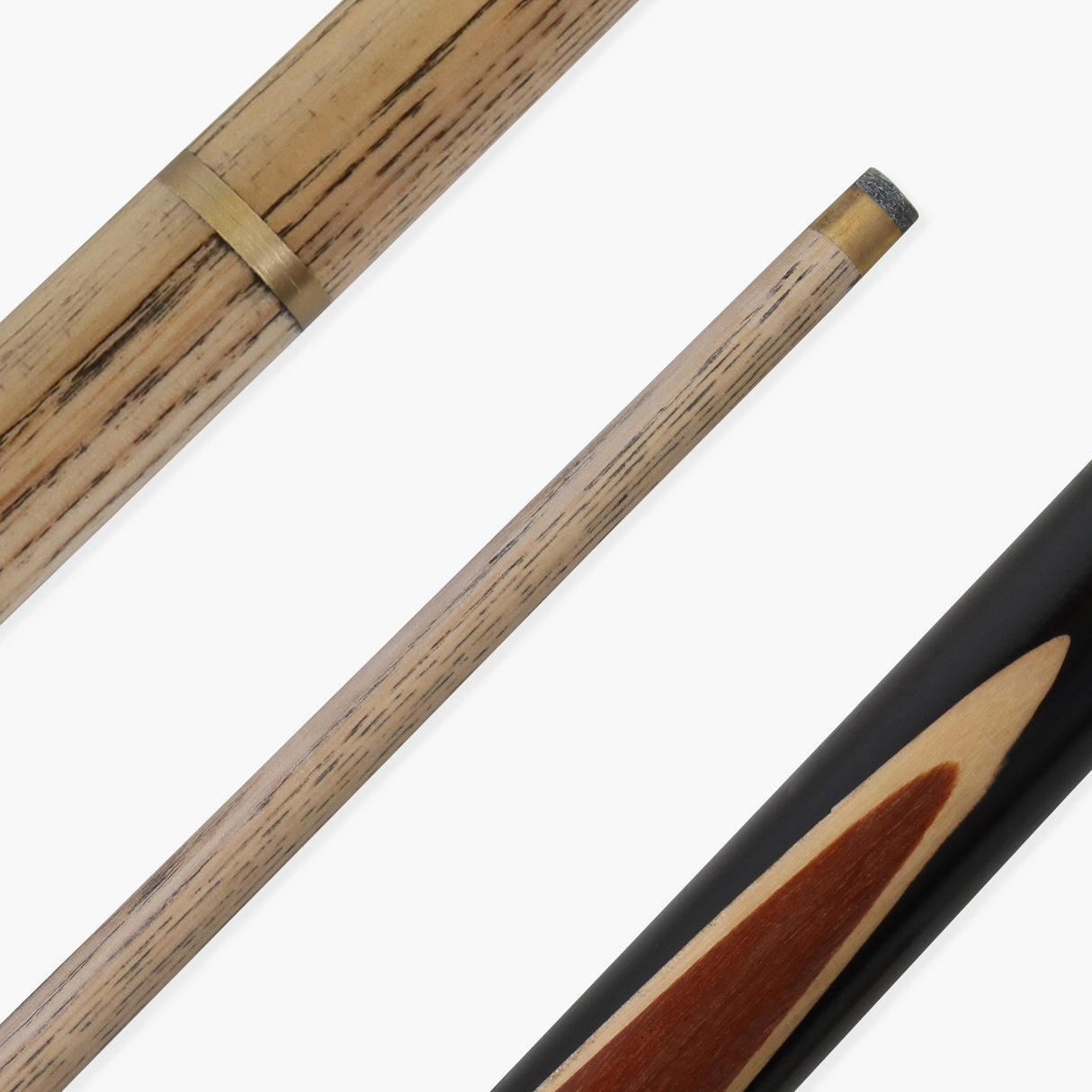 Kudos 48 Inch JUNIOR SAVANNA 2pc Centre Joint Ash Snooker Pool Cue 10mm Tip