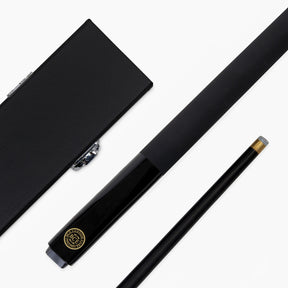 BCE MARK SELBY Metallic BLACK Simulated Graphite 2pc Snooker Cue & HARD CASE