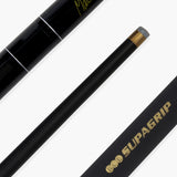 BCE MARK SELBY Metallic BLACK Simulated Graphite 2pc Snooker Cue & HARD CASE