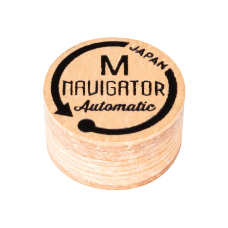 Navigator Automatic Premium American Pool Layered Cue Tip - 14mm - Soft or Medium