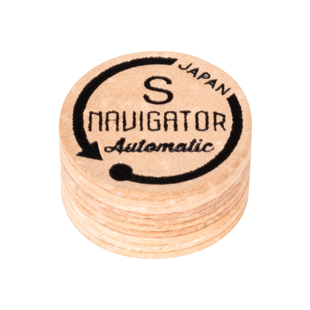 Navigator Automatic Premium American Pool Layered Cue Tip - 14mm - Soft or Medium