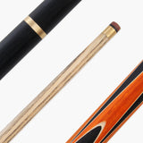 Jonny 8 Ball Sniper 3/4 Pool Cue and Case Set 8mm Tip with Black Hard Case + Mini Butt