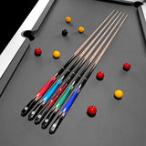 PRO147 Lancet 3/4 Joint Snooker and Pool Cue with 9.5mm Green Layered Tip Cue + Case