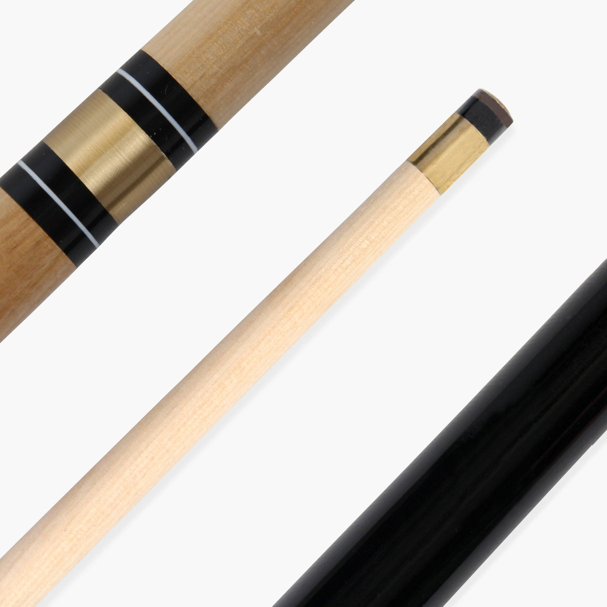 Riley Black DRAGON 8 BALL Ash 2 Piece Pool Snooker Cue - 9.5mm Tip