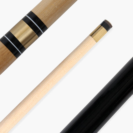 Riley Black DRAGON 8 BALL Ash 2 Piece Pool Snooker Cue - 9.5mm Tip