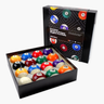 Jonny 8 Ball PREMIUM GRADE 2" Inch (50.8mm) English Pool Balls + 1 7/8 Inch Cue Ball