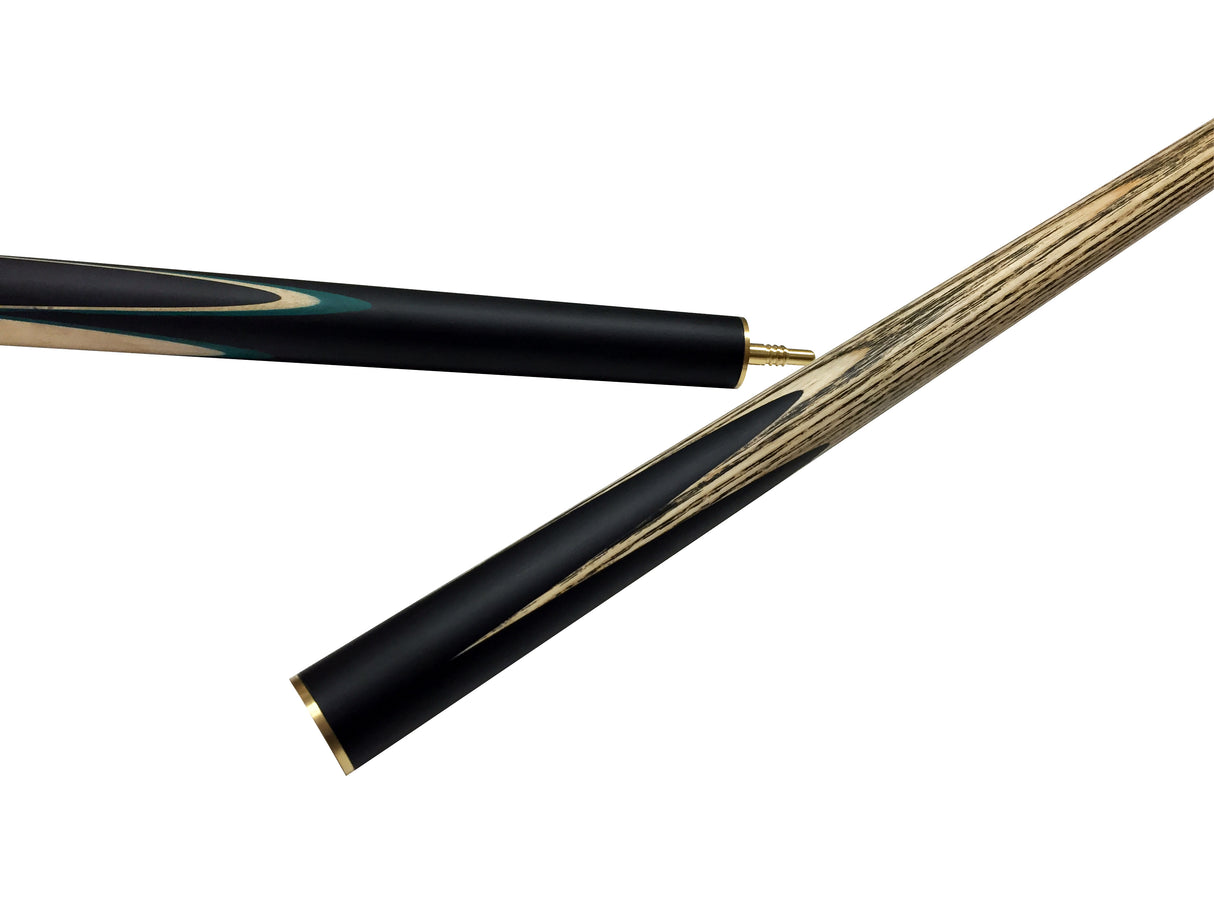 Riley Ronnie O’Sullivan 3 Series Limited Edition ¾ Joint Snooker and Pool Cue with Ebony Butt and 9.5mm Elk Master Tip – Includes Mini Butt Extension (ROS 3-6)